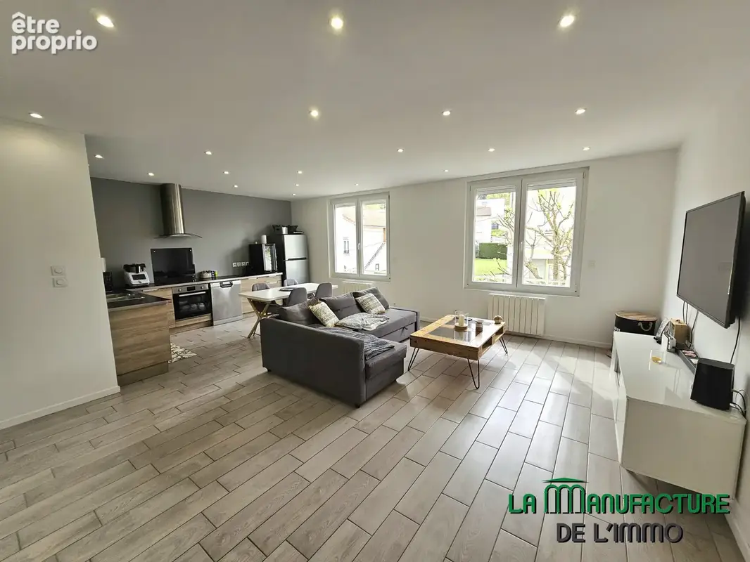 F3 traversant de 69 m2  belle piece de vie de 34 m2 - photo 5