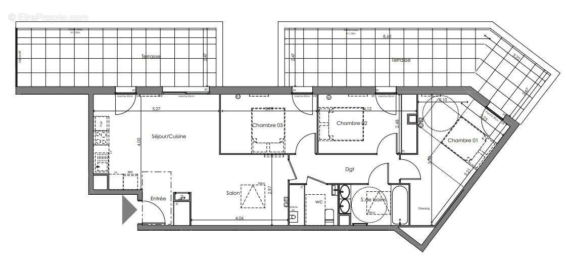 Appartement à SAINT-MEDARD-EN-JALLES