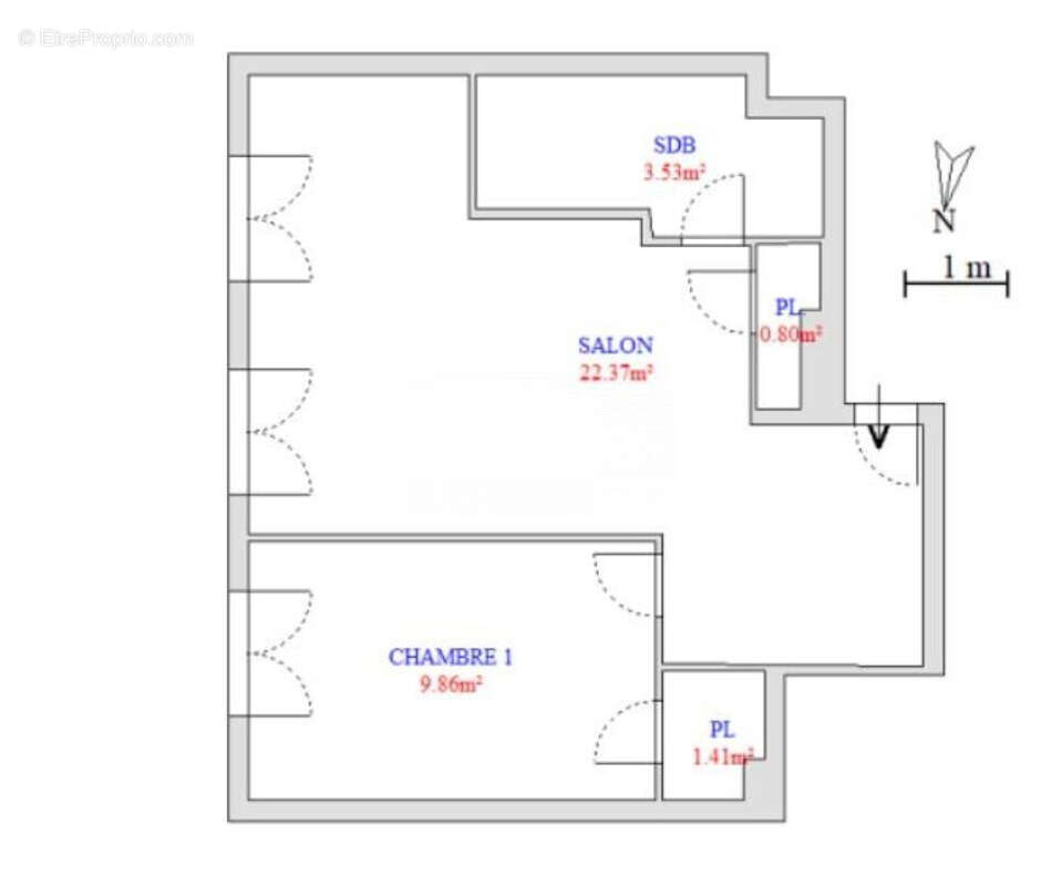 Appartement à MARSEILLE-1E