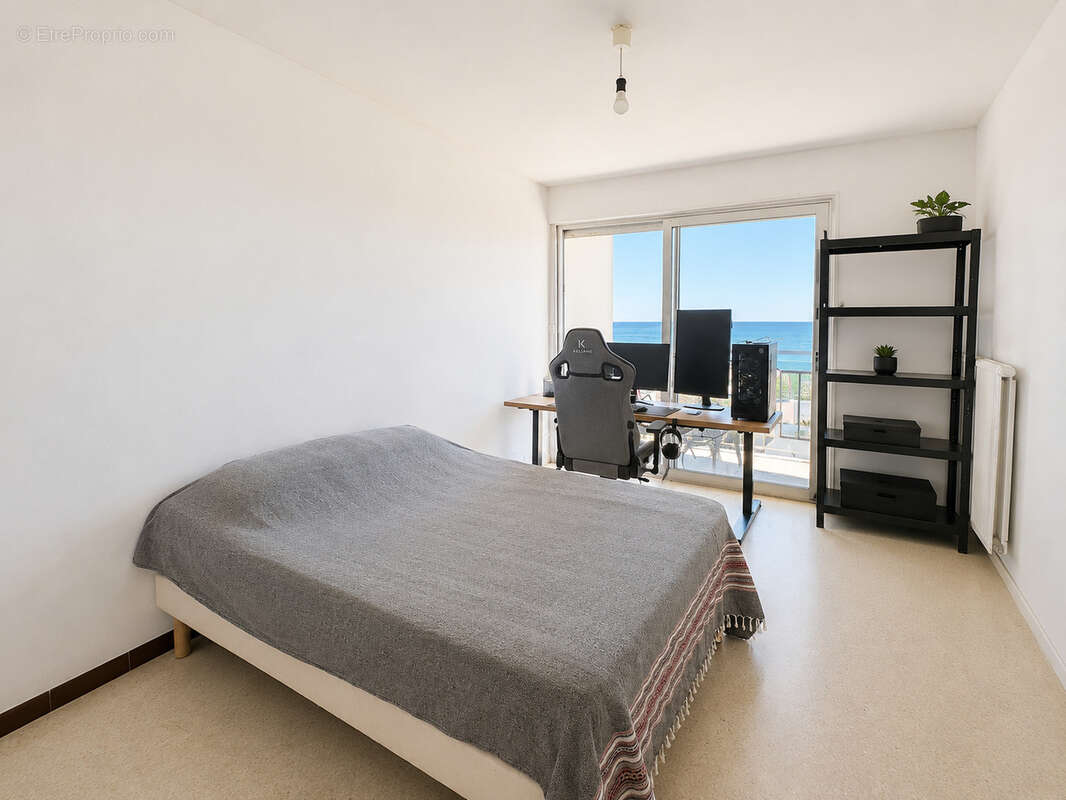 Carnon t3 dernier etage vue port mer etangs - photo 7