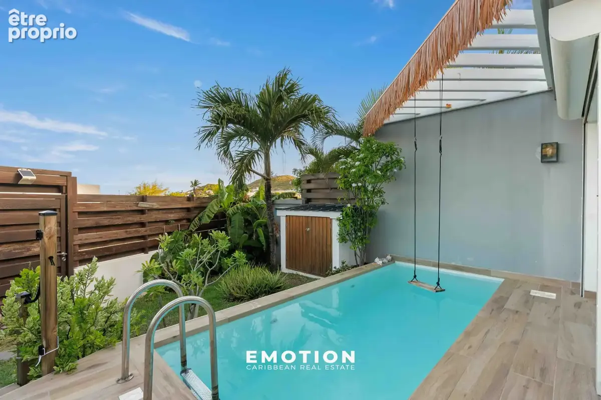 Villa T3 avec jardin et piscine privative à Cul de Sac - photo 8