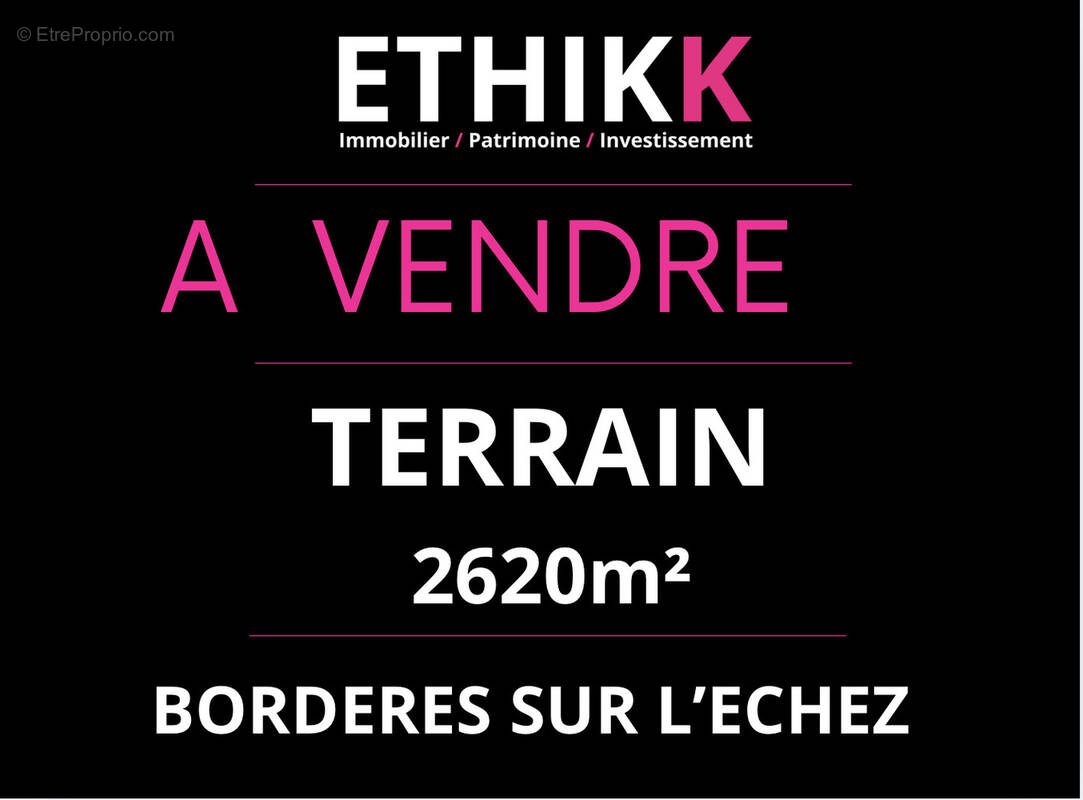 Terrain à BORDERES-SUR-L&#039;ECHEZ
