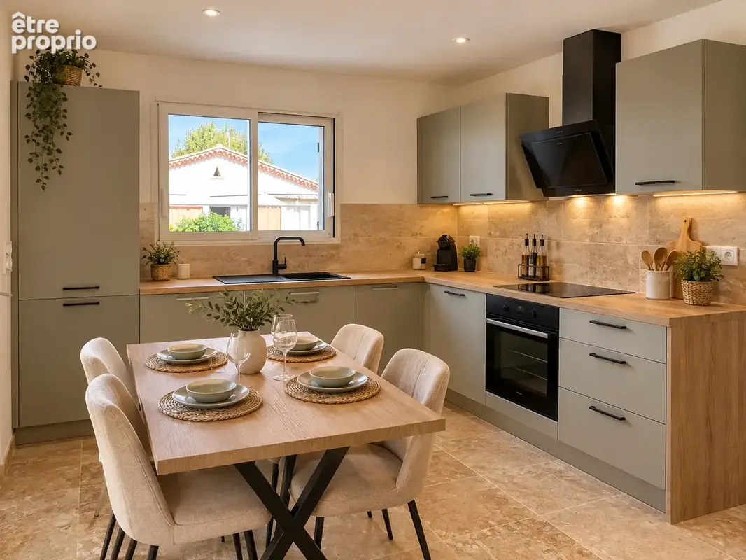Le thor   coup de cœur pour cette maison neuve avec jardinet - photo 4