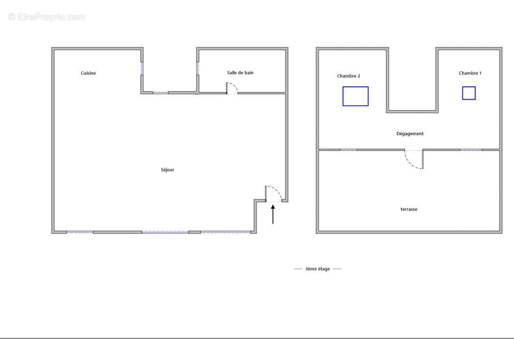 Appartement à PARIS-17E