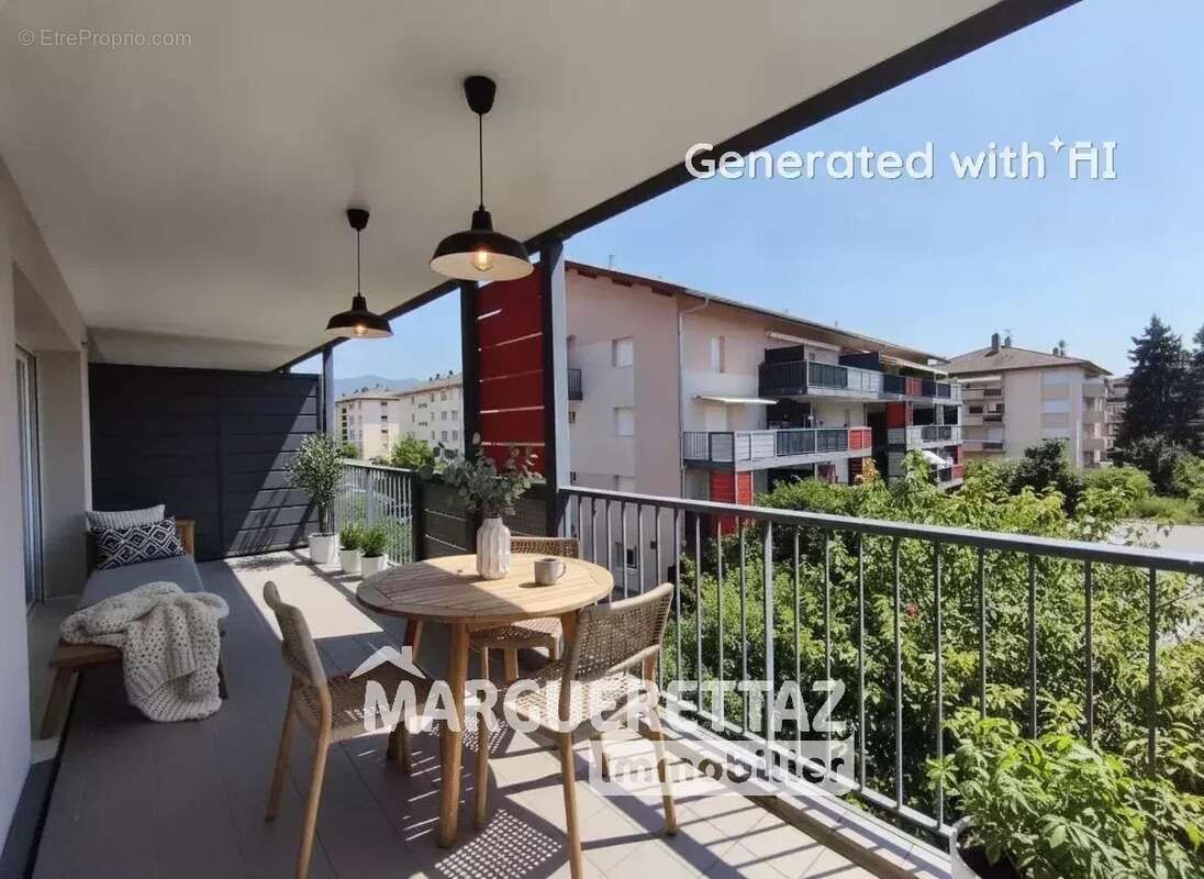 Au coeur de Reignier, T3 avec terrasse au calme + 2 places de parc en sous-sol et cave - photo 11