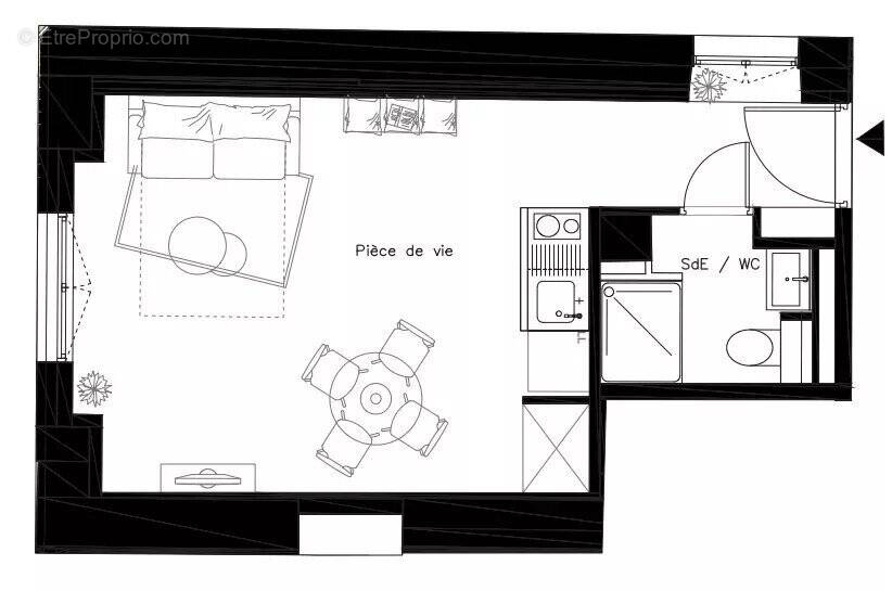 Appartement à TASSIN-LA-DEMI-LUNE