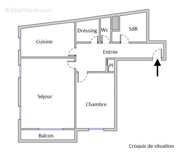 Appartement à PARIS-15E