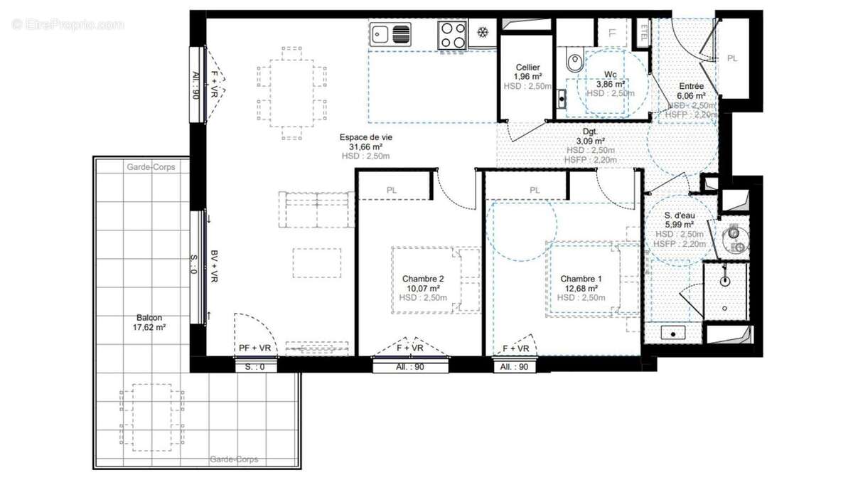 Photo 4 - Appartement à CHALLES-LES-EAUX