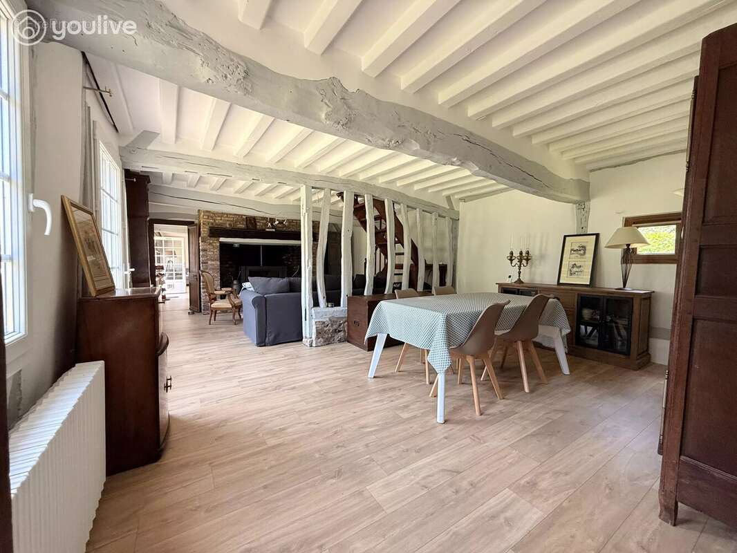 Longère normande d'exception - 143 m² - Parc arboré de 2 406 m² - Boudeville - photo 10