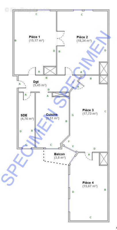 Appartement à STRASBOURG