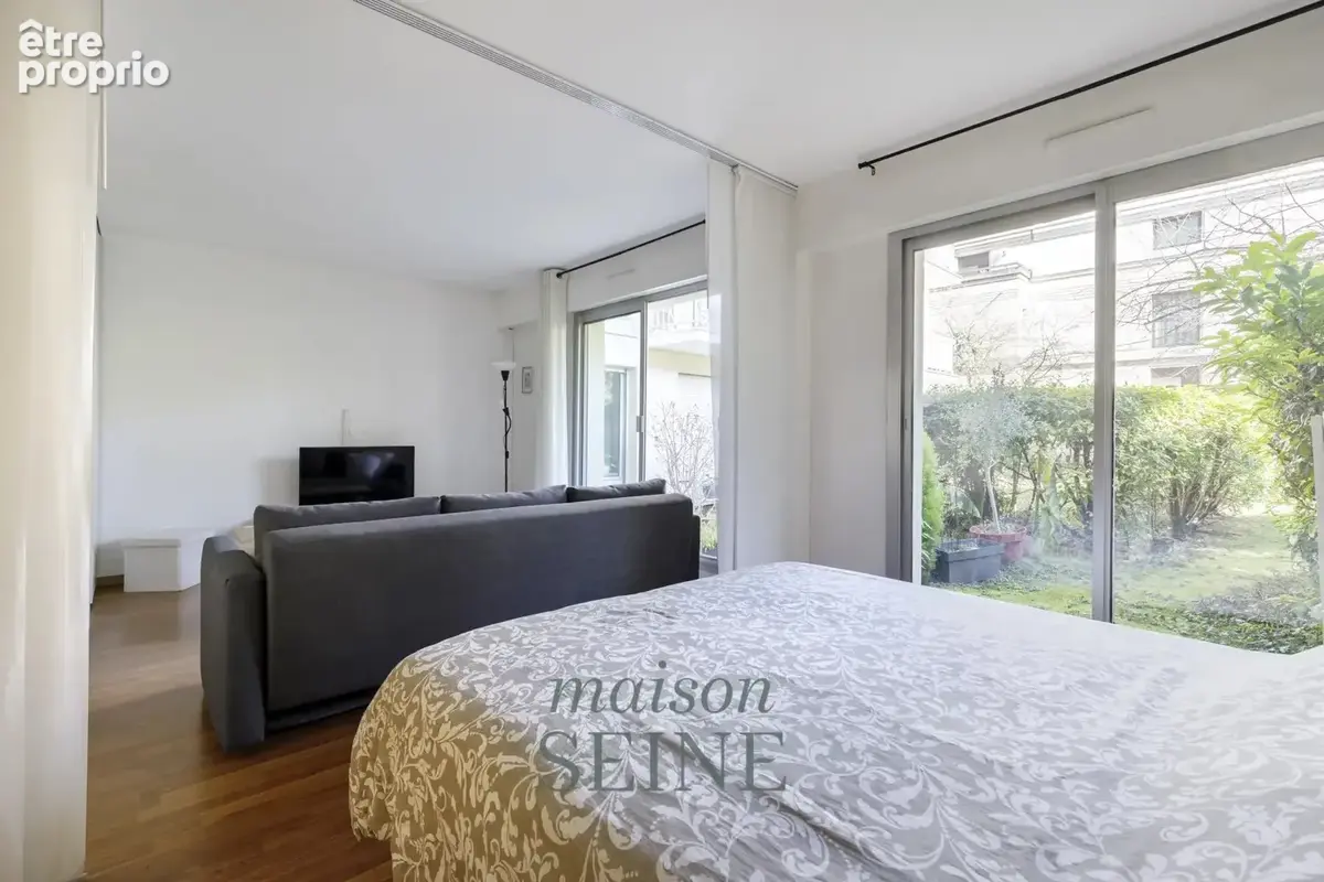Neuilly - Appartement 2 pièces sur jardin en parfait état - photo 6