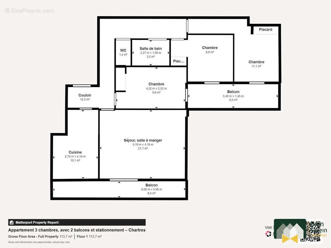 Appartement à CHARTRES