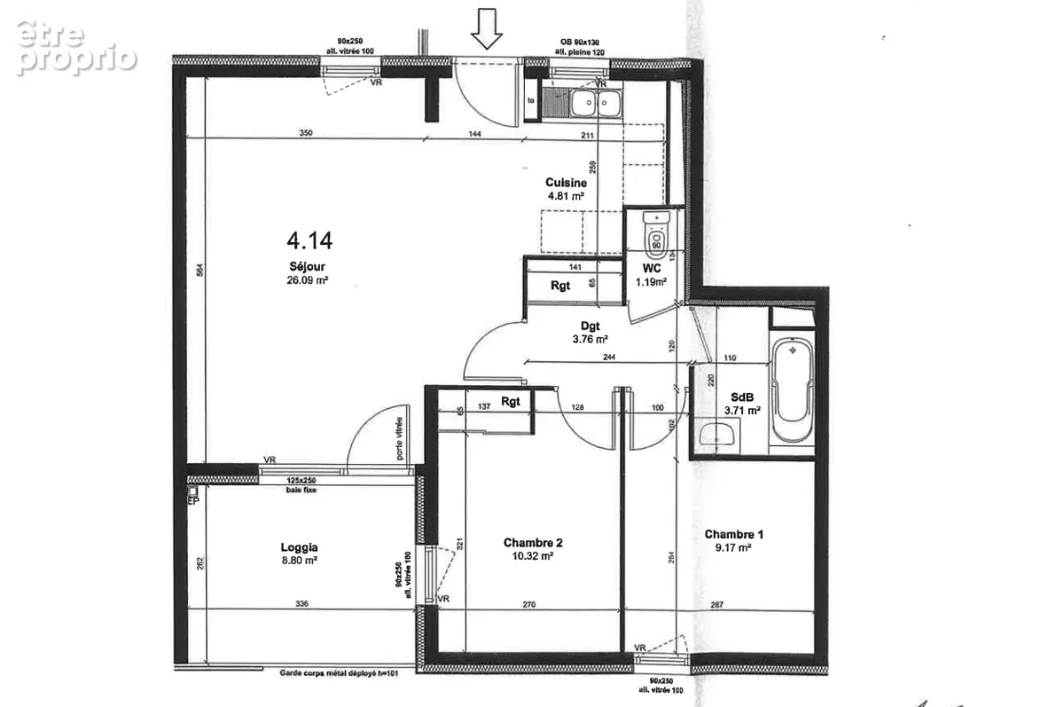 Appartement 3 pièces 59 m² à vendre à Rennes (35000) - photo 11