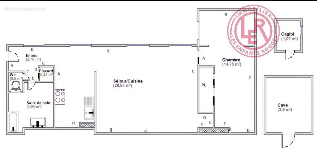 Appartement à PARIS-3E