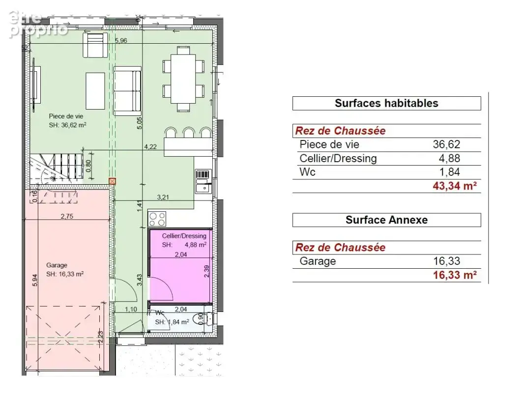 EXCLUSIVITE Amphion Villa 100 m² , garage, située au calme, proche du lac et de toutes commodités (74500) - photo 10