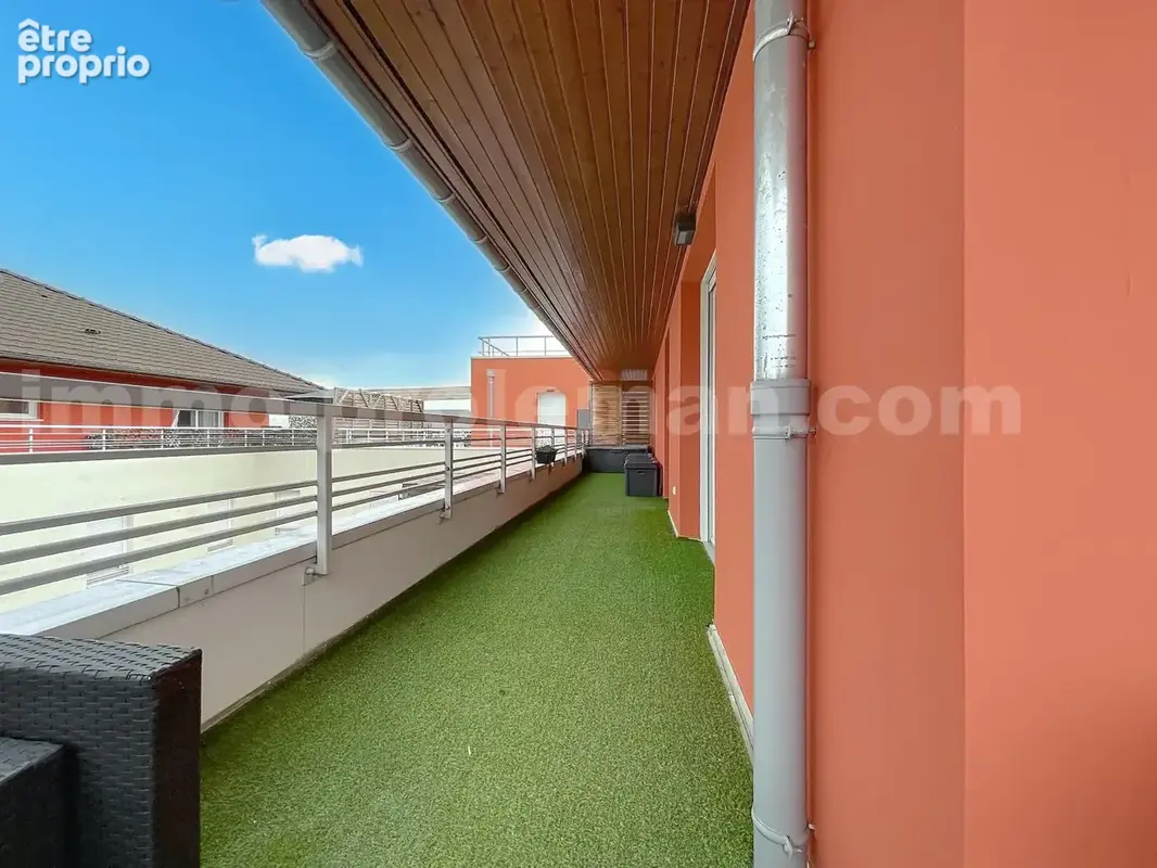 Appartement_T2_Annemasse_secteur_calme_verdoyant_CEVA_frontière_SUISSE_Geneve_IMMOBILLIER_investissement_séjour_locatif_vente_cuisine_ouverte - Appartement à VILLE-LA-GRAND