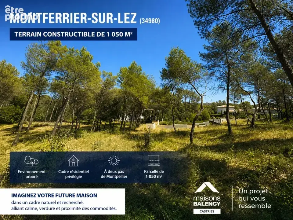 Terrain à MONTFERRIER-SUR-LEZ