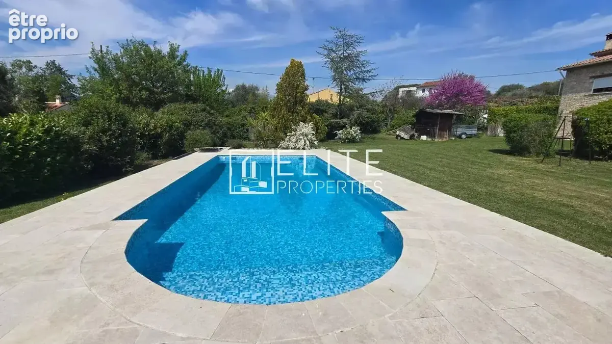 Maison en pierre 265m² + piscine - 2 appartements + studio – mouans-sartoux - photo 14