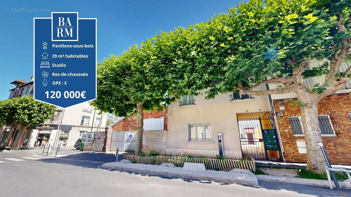 Appartement à LES PAVILLONS-SOUS-BOIS