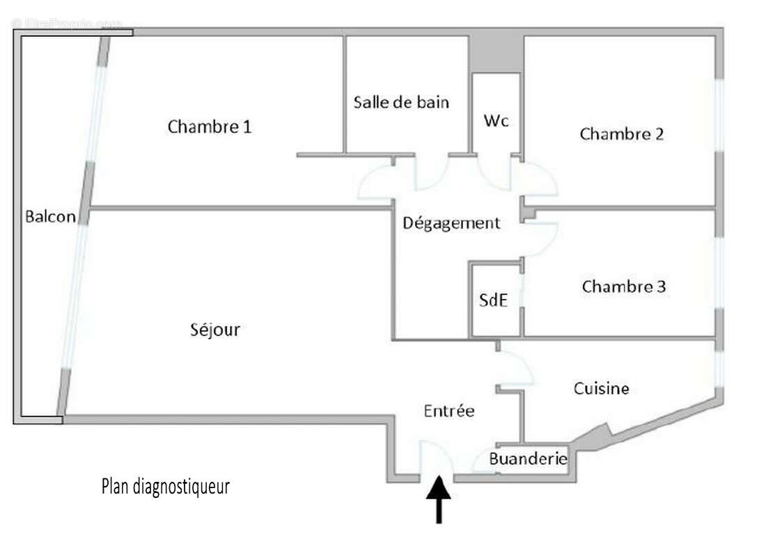 Appartement à LEVALLOIS-PERRET