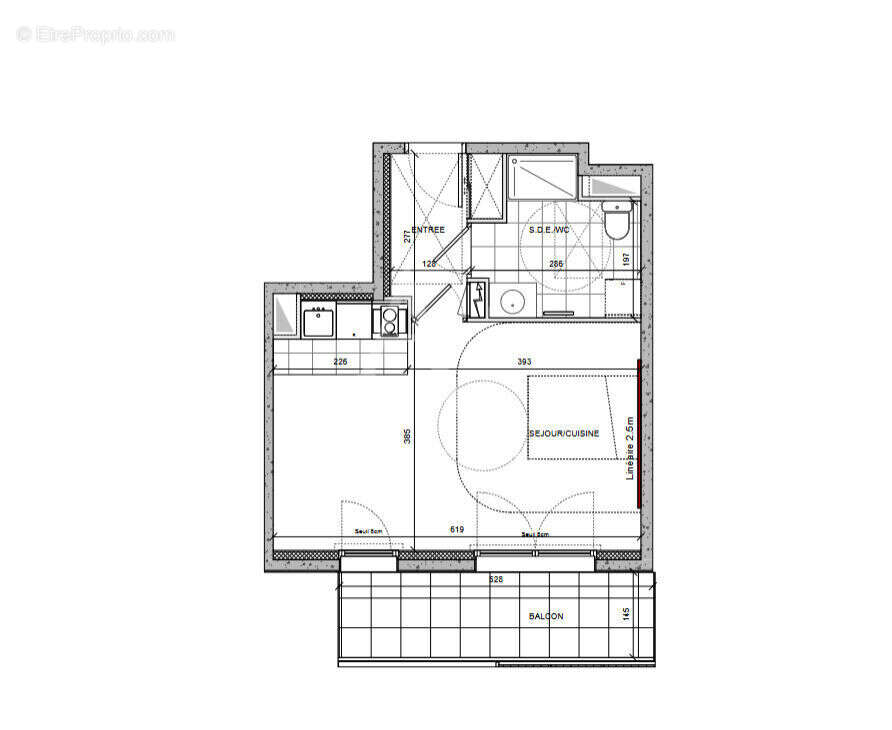 Appartement à LA COURNEUVE