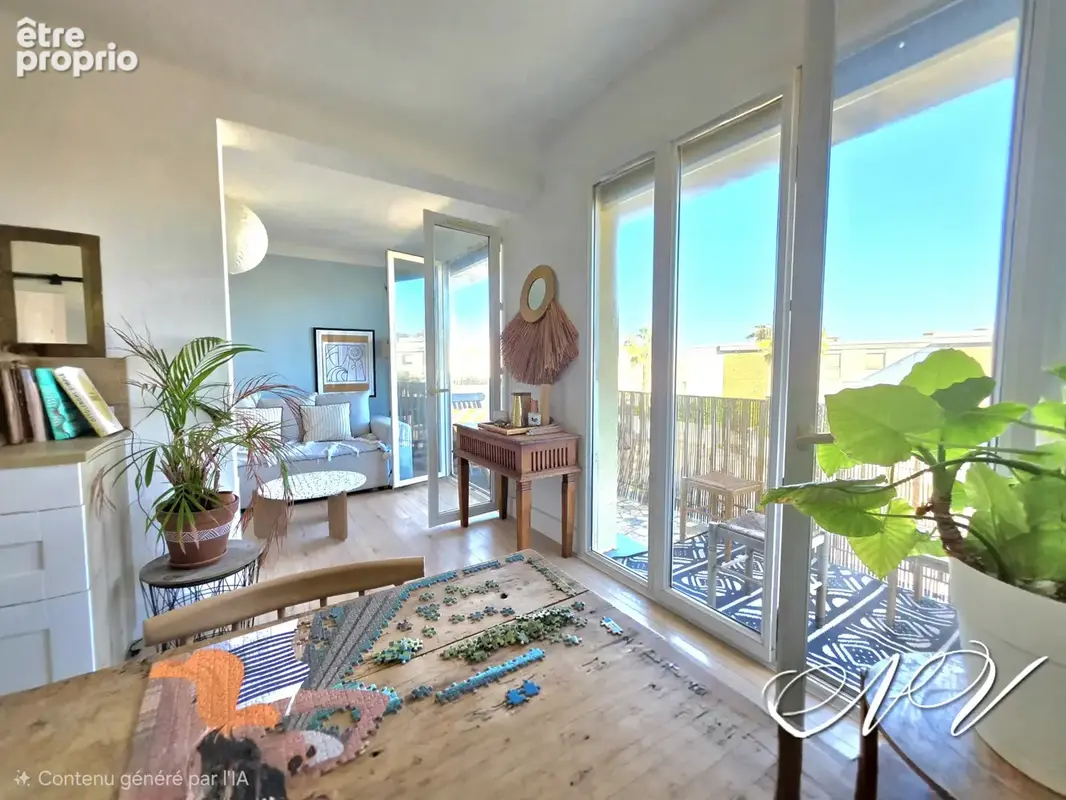 Appartement t2 bis - espace lumineux   2ème ligne mer - photo 13