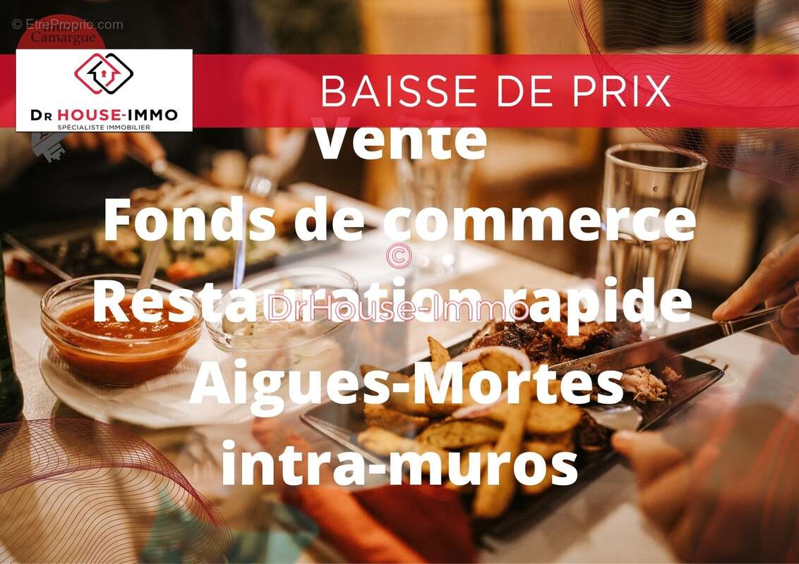 Commerce à AIGUES-MORTES