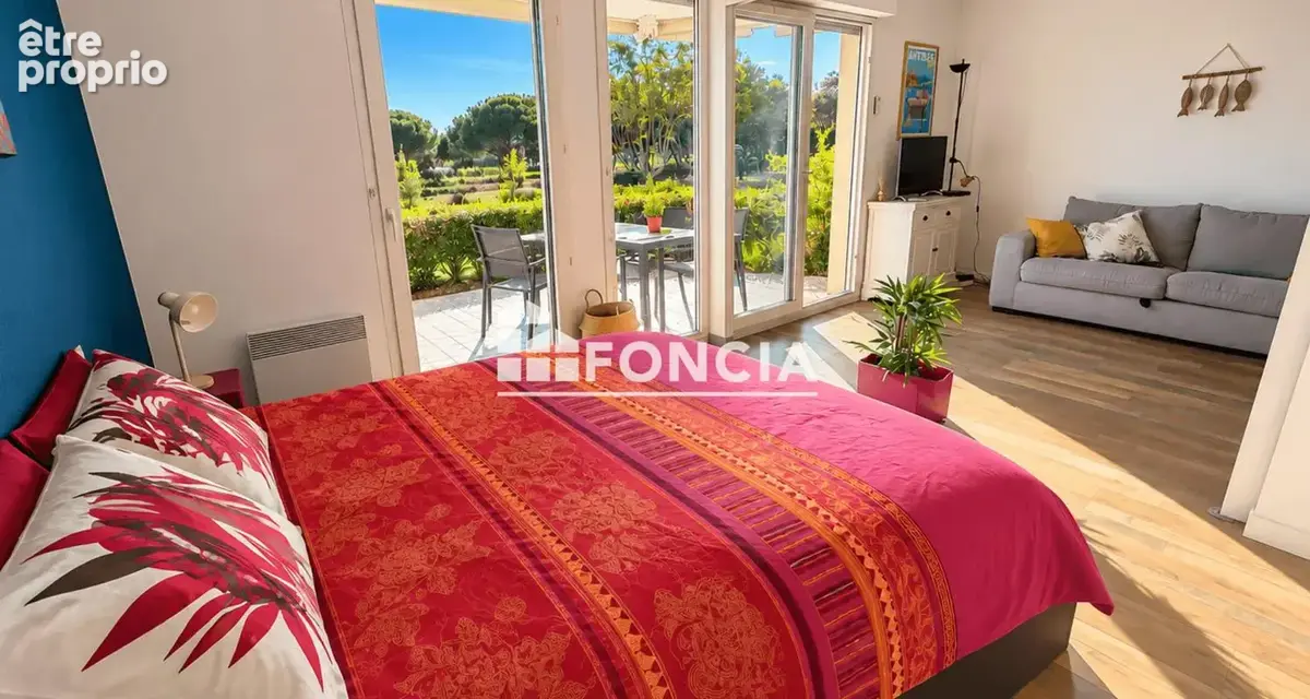 Antibes les pins, exflora, residence le grand large, t2 terrasse, parking et cave - photo 7