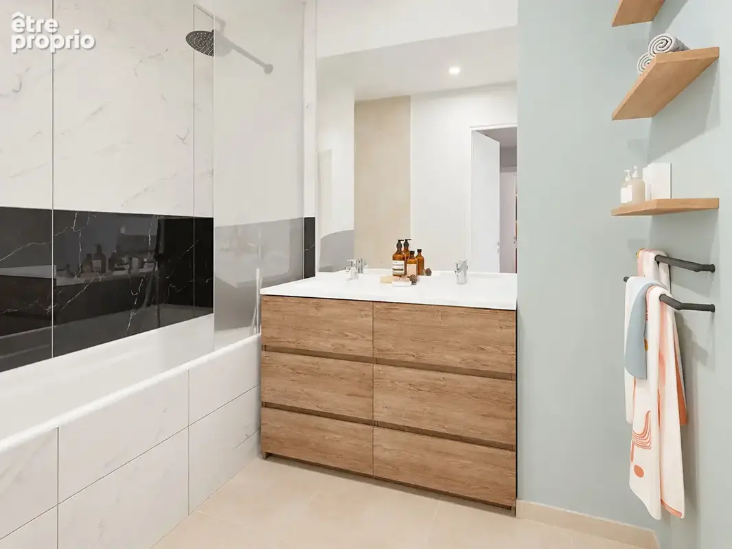Appartement Toulouse 3 pièces de 75m² + 58m² de jardin et loggia + Parking sous-sol ! COTE PAVÉE - photo 8