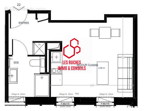 Appartement à COURBEVOIE