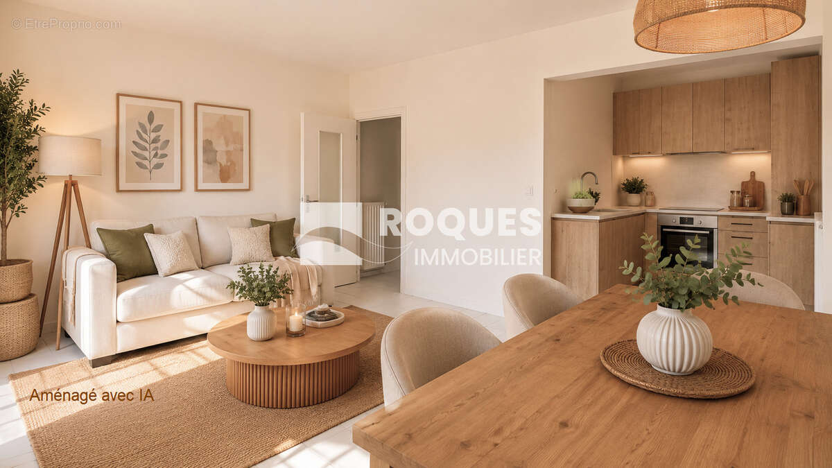 Appartement F3 lumineux en 2ème étage avec cave - photo 3