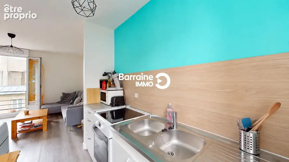BARRAINE IMMO - A VENDRE : Appartement T1 bis quartier Saint-Michel - Réf : PZ00392-FL - photo 8