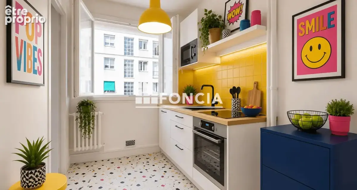 MONTROUGE – Deux pièces en étage avec ascenseur, au calme sur cour - photo 2