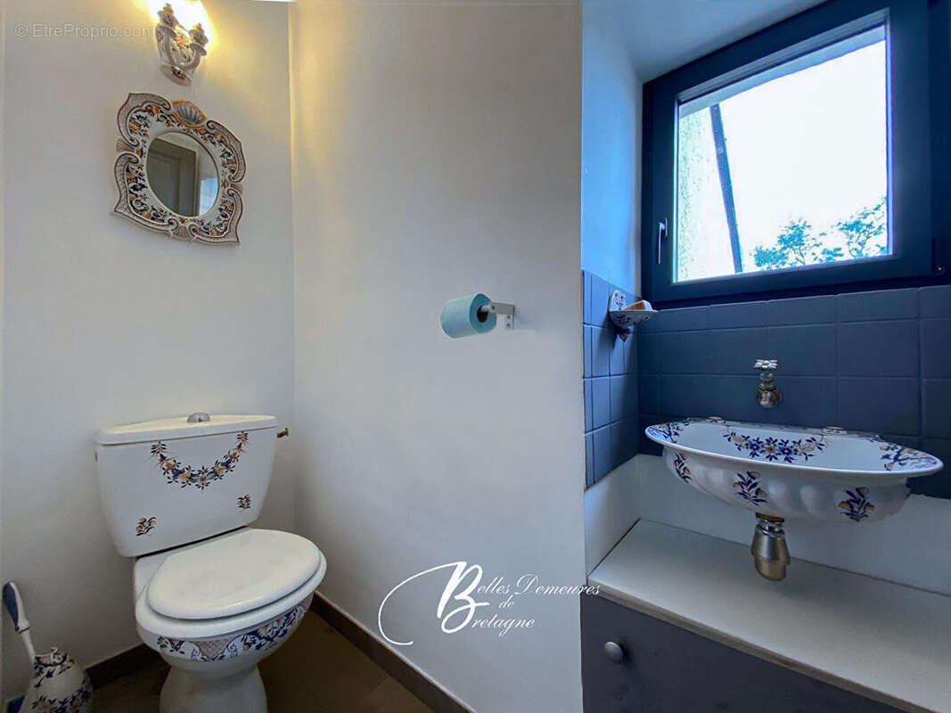 A vendre superbe longère de charme 3 hectares Piscine et Dépendance Morbihan - photo 18