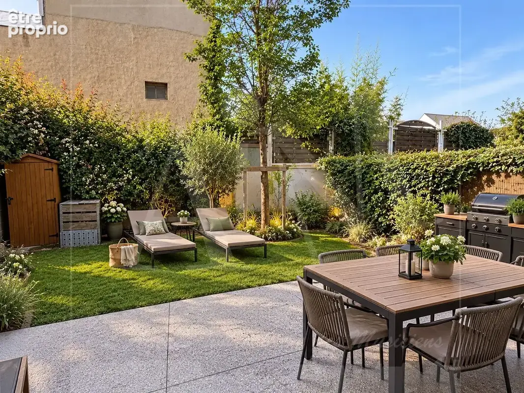 Appartement 3 pièces terrasse , jardin, parking - photo 2