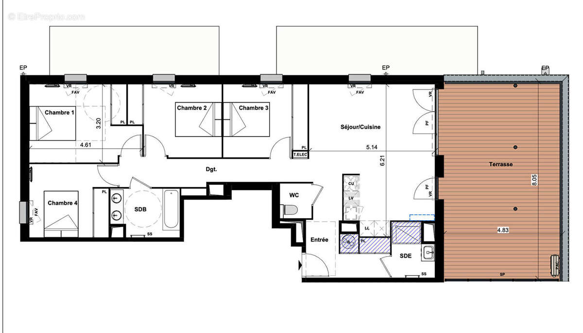 Appartement à TOULOUSE