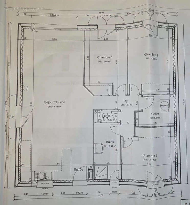 Maison à FLORENSAC