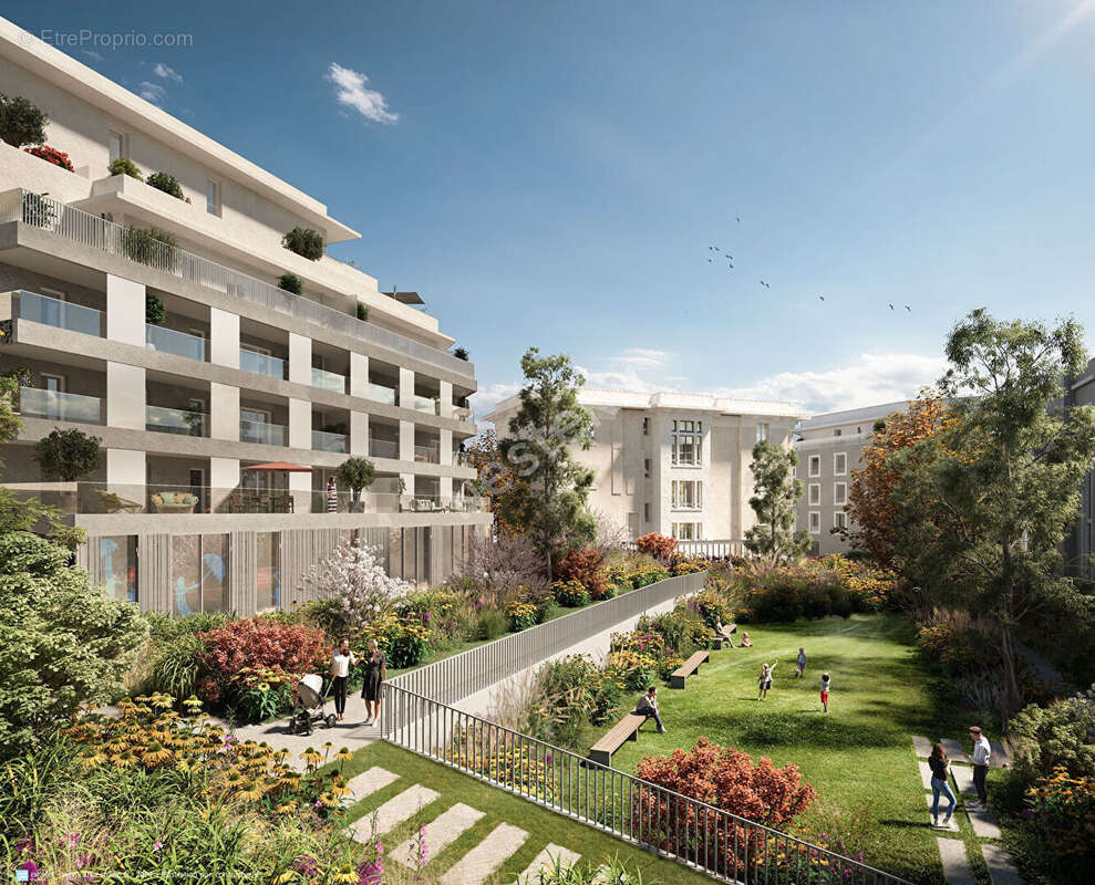 Nantes Monselet / Studio 24,61m² / résidence neuve COUR MONSELET / Livré en Aout 2025 / DPE en A / - photo 2