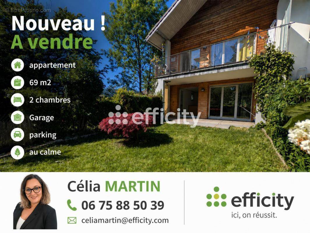 Appartement à GRESY-SUR-AIX