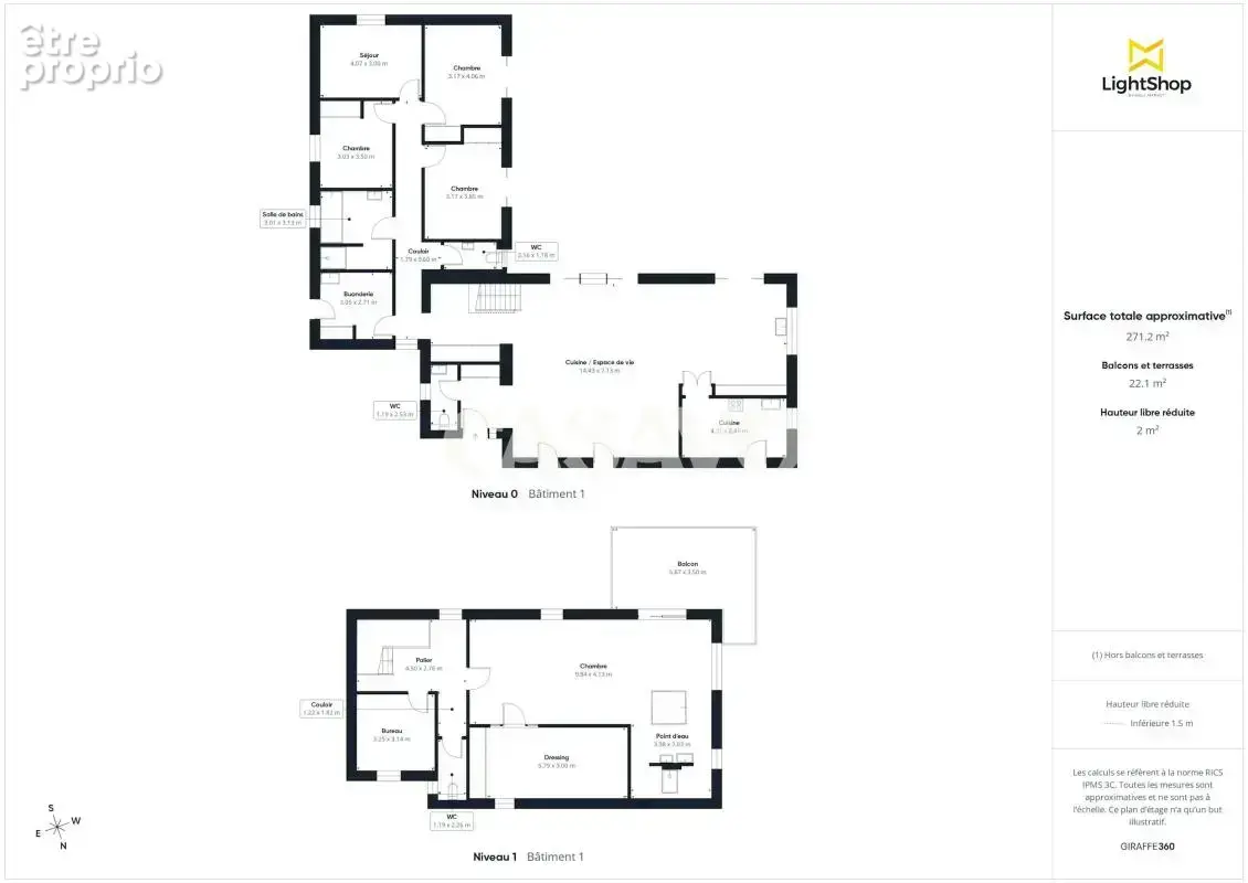 Vente Maison 11 pièces de 286m² - 33210 Coimères - photo 34