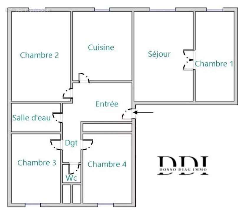 Appartement à PARIS-15E