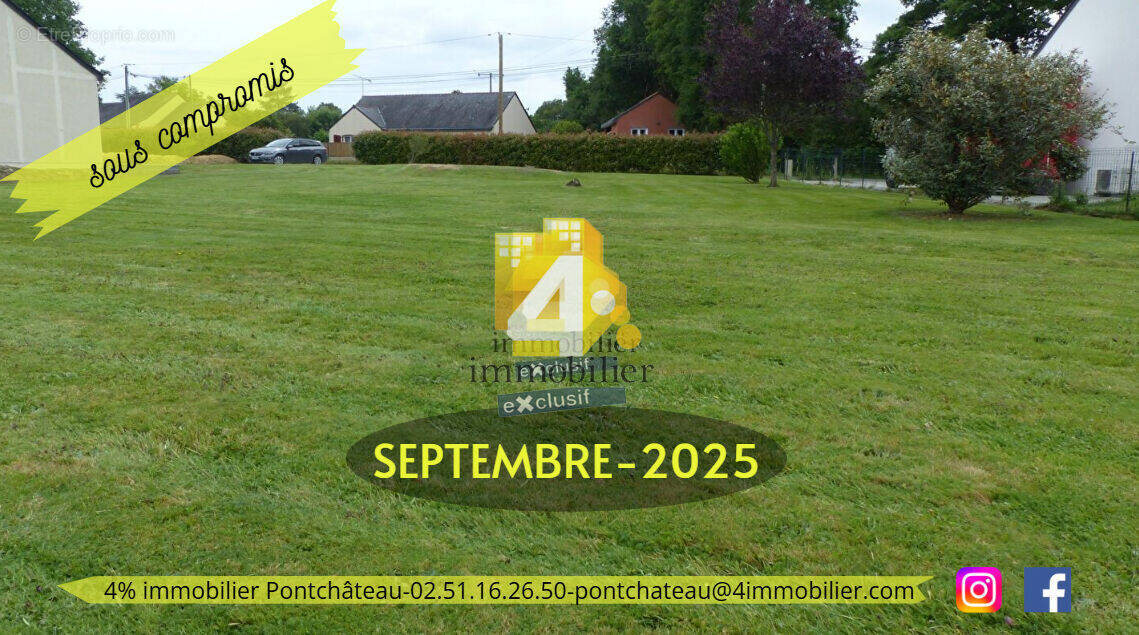 Terrain à SAINTE-ANNE-SUR-BRIVET