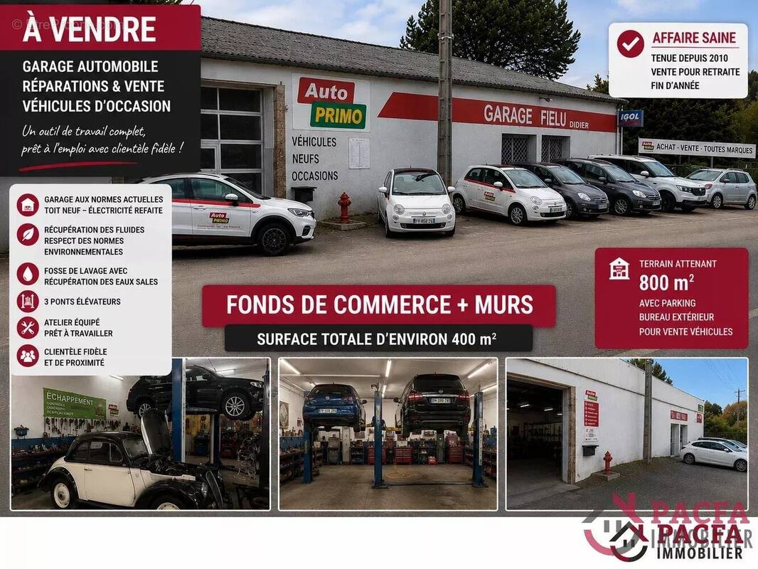 vend garage automobile FDC+murs - photo 4