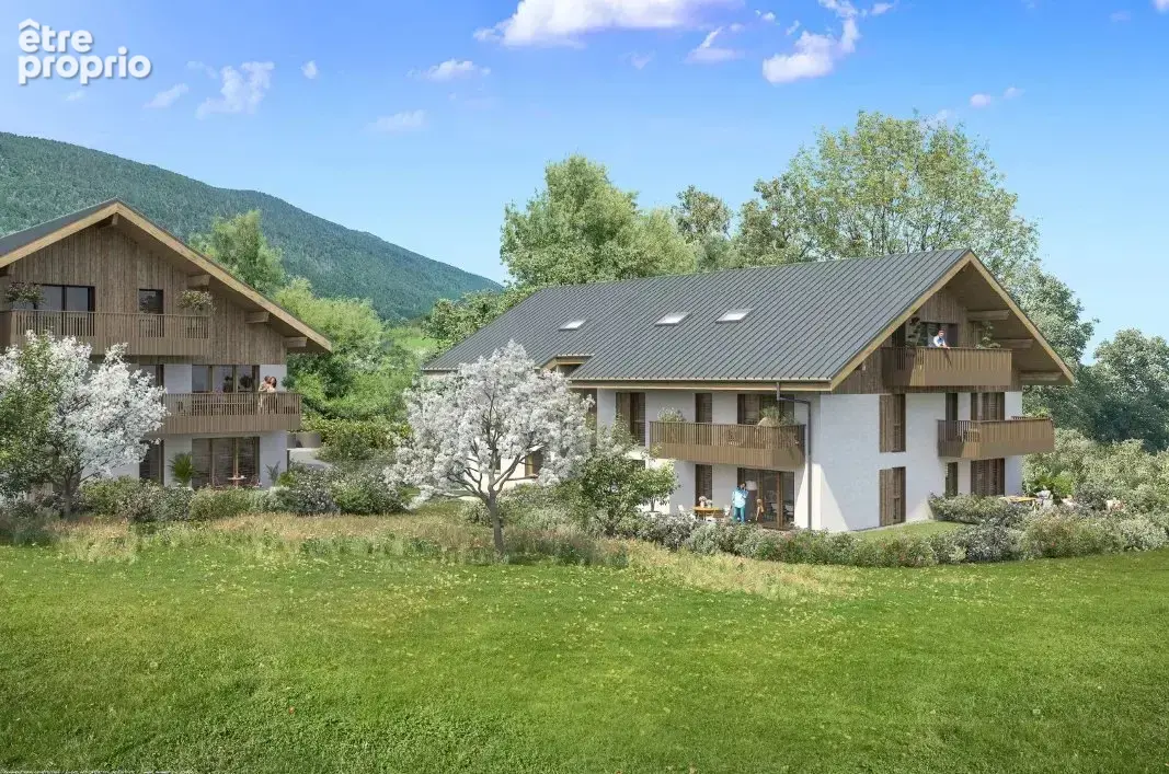 Appartement T4 rez-de-jardin Leschaux 74320 - photo 2