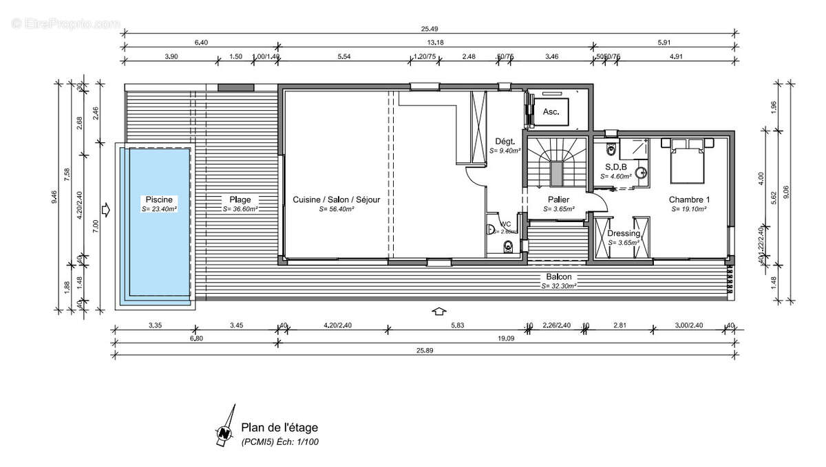 Maison à GROSSETO-PRUGNA
