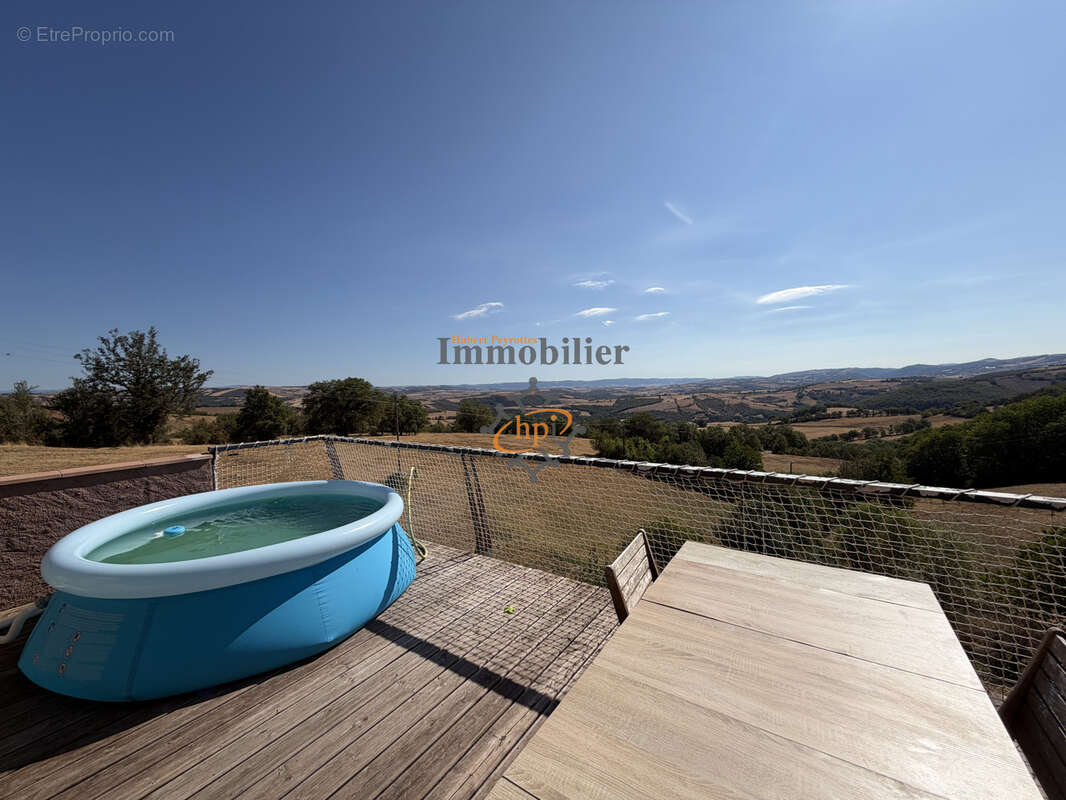 Vente maison avec terrain Combret avec vue panoramique - photo 2