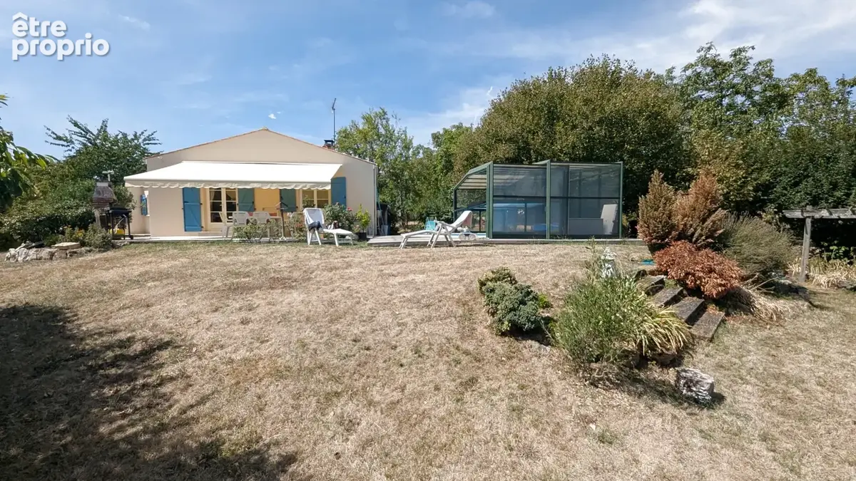 Sansais la garette plain pieds  3 chambres piscine - photo 8