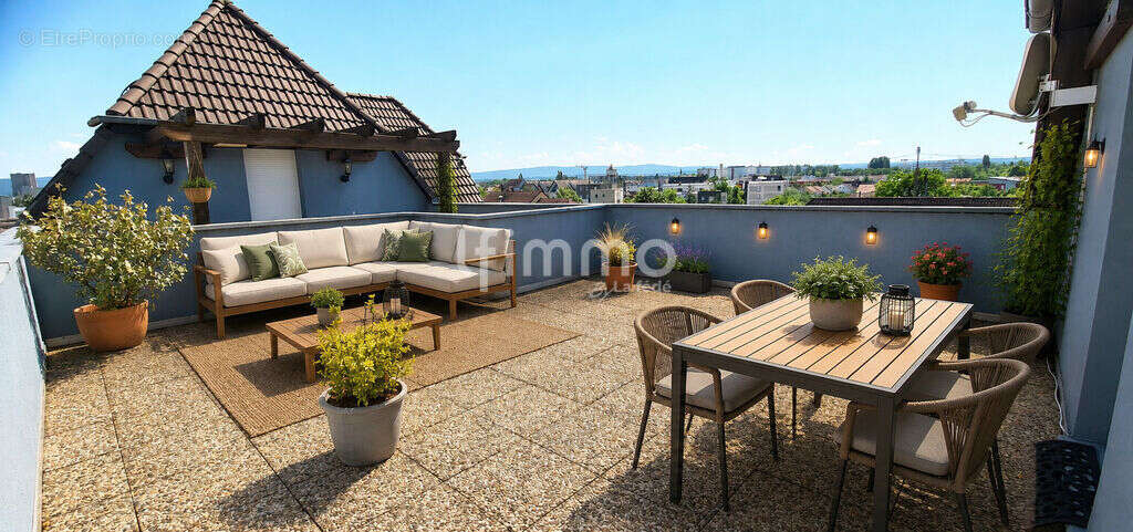 Duplex d'exception avec terrasse de 33 m2 aux portes de la Suiss - photo 2
