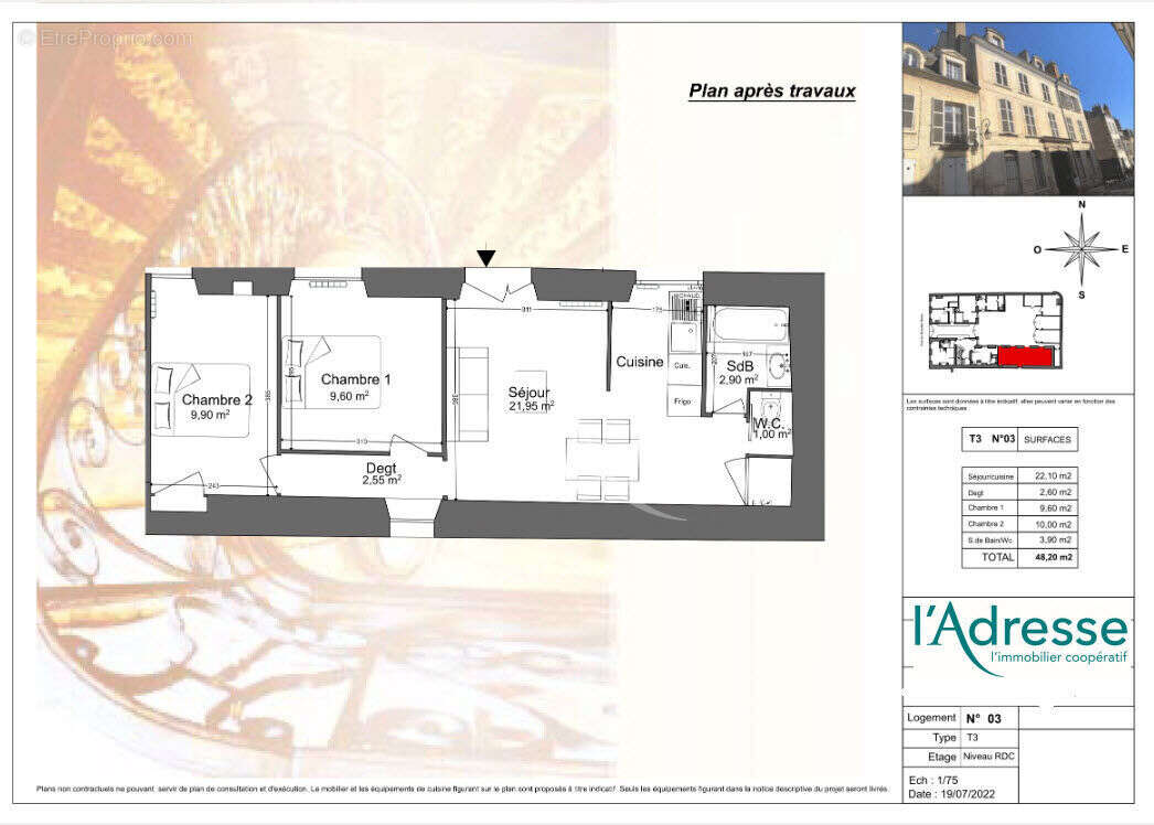 Appartement à ORLEANS