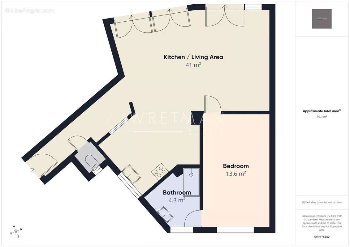 Appartement à ANTIBES